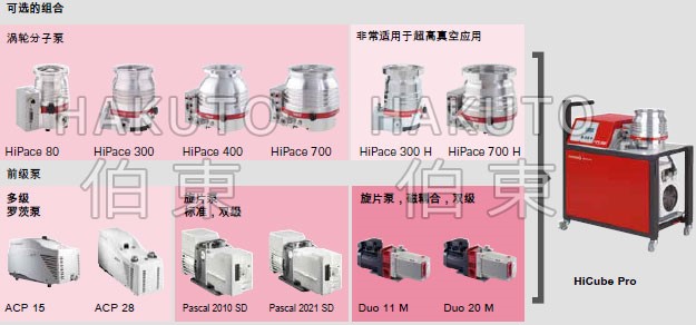 Pfeiffer 高性能分子泵组 Hicube Pro